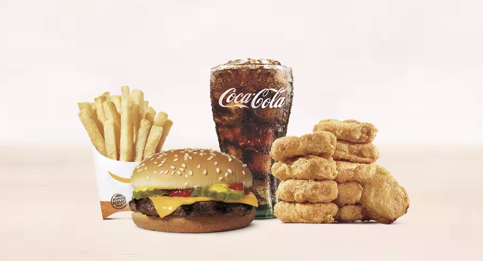 burgerking food offer