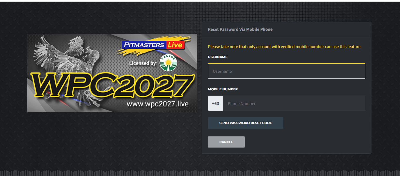 wpc2027 reset password