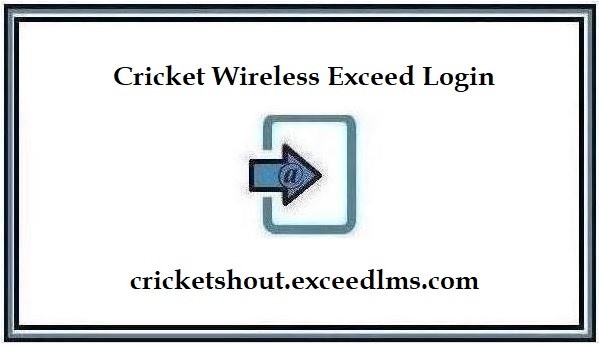 Cricket-Wireless Exceed Login page