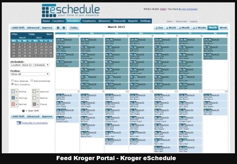 Feed Kroger Portal