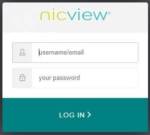 Nicview Portal Login