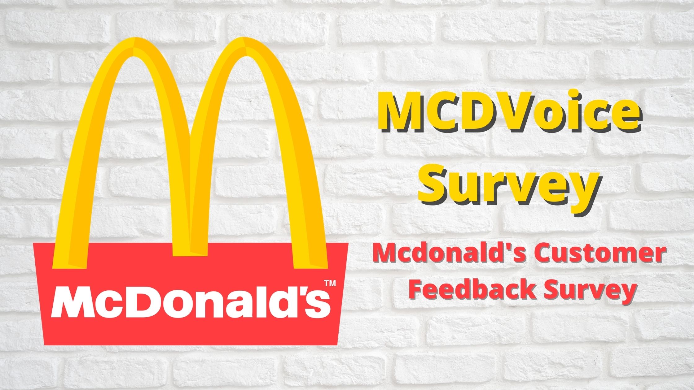 MCDVoice survey