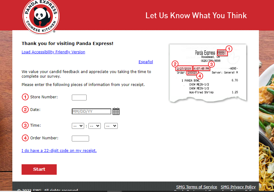 Panda Express Survey